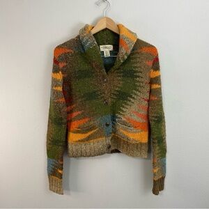 Denim & Supply Ralph Lauren Wool Southwestern Cardigan Sweater Navajo Small